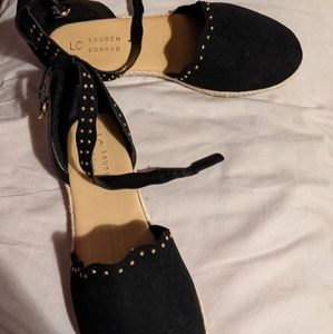 Black Ankle Strap Sandals